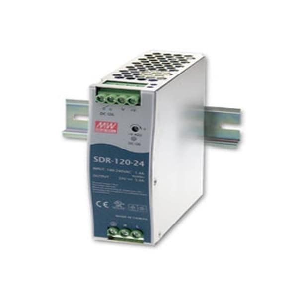 120 Watt Series / 48 VDC / 2.5 Amps Industrial Slim High-Efficiency Single Output Power Supply